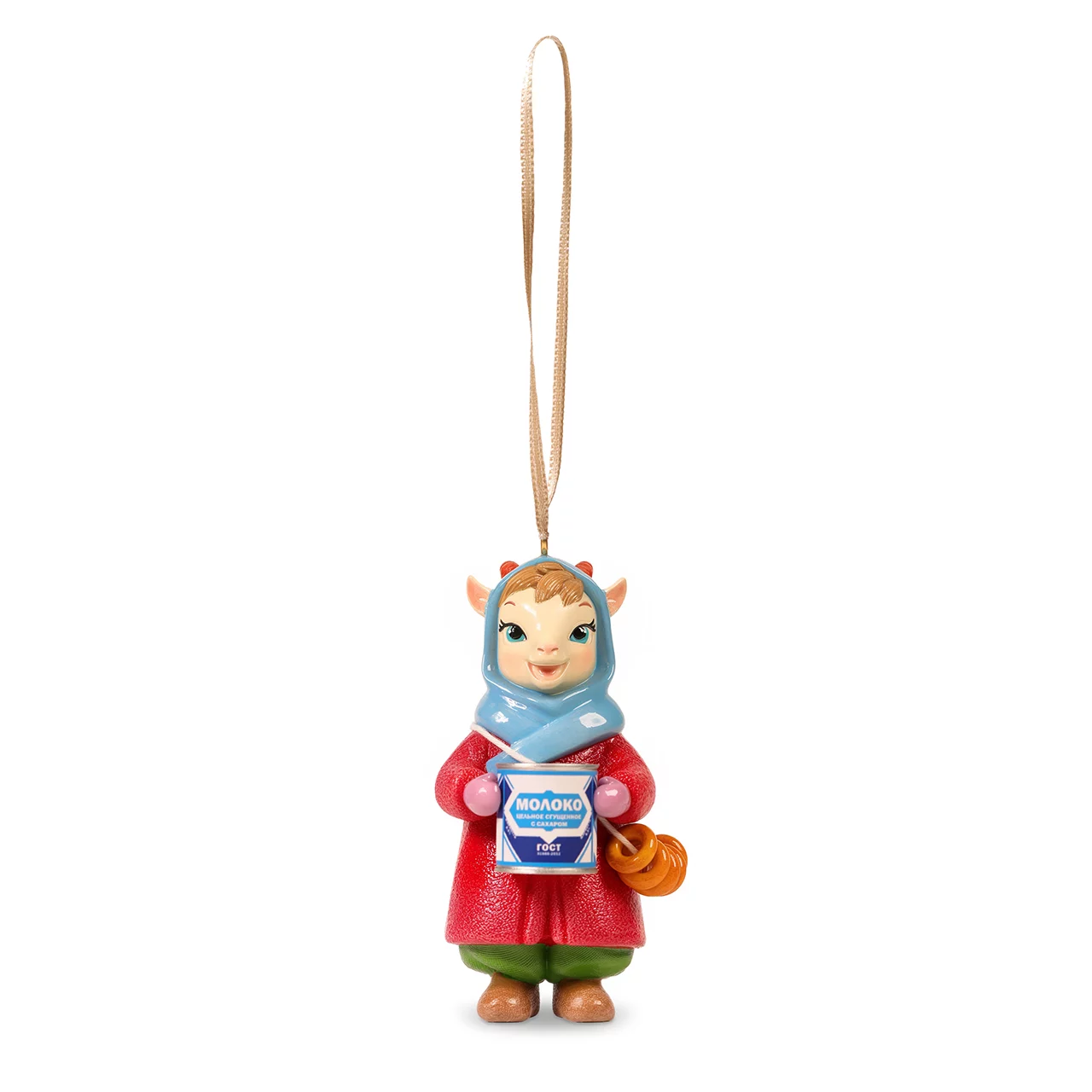 Елочная игрушка Козленок Сгущенка Bernes