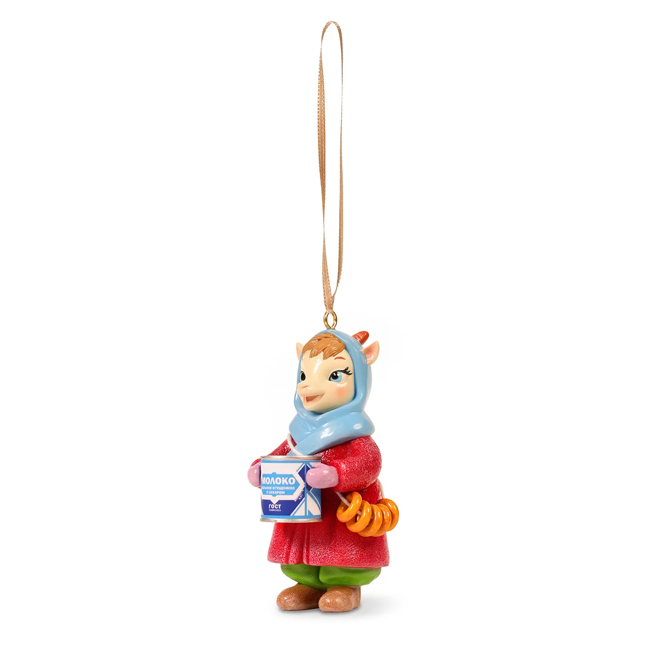Елочная игрушка Козленок Сгущенка Bernes