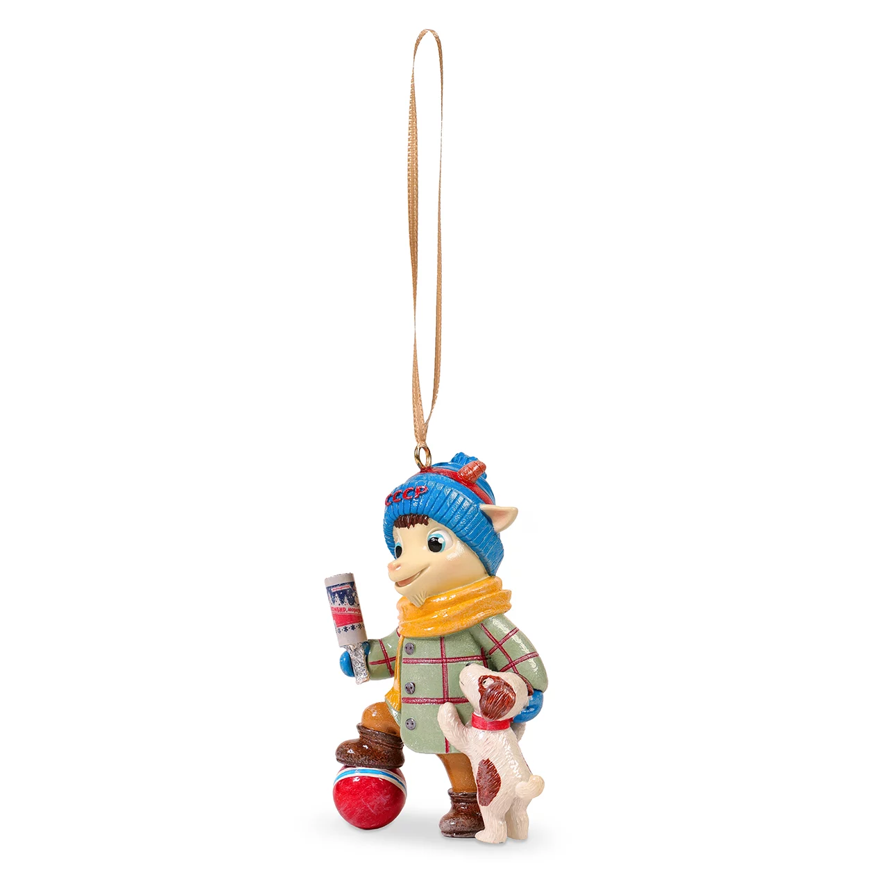 Елочная игрушка Козленок Вжик Bernes