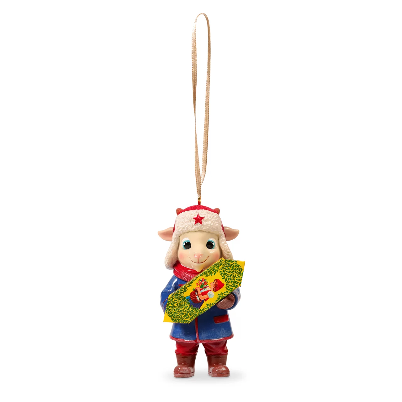 Елочная игрушка Козленок Цукат Bernes