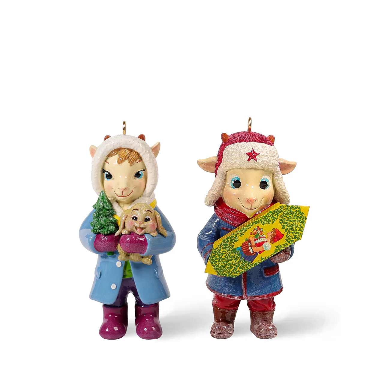 Елочные игрушки Козлики Твикс 19 Bernes