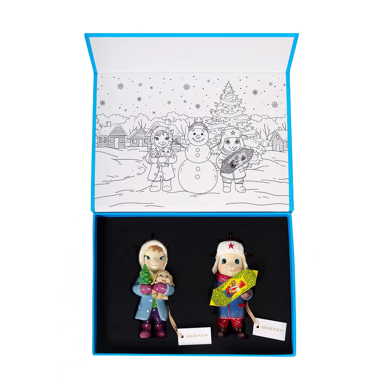 Елочные игрушки Козлики Твикс 19 Bernes