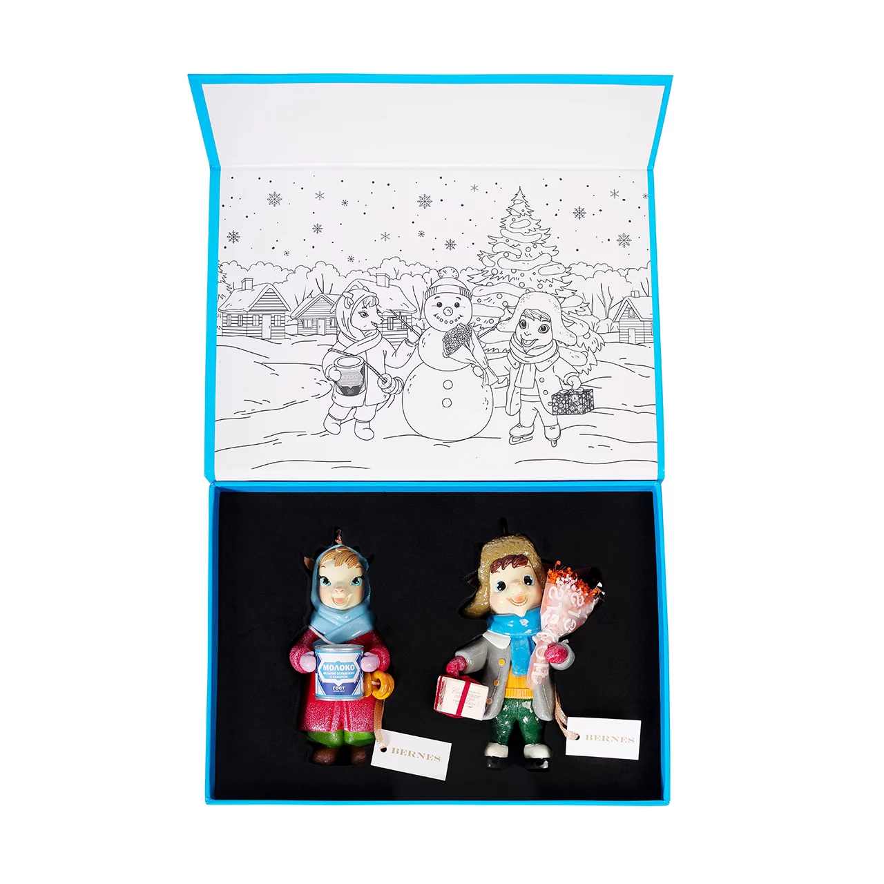 Елочные игрушки Козлики Твикс 21 Bernes
